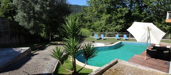 House with pool and barbecue near Gerês