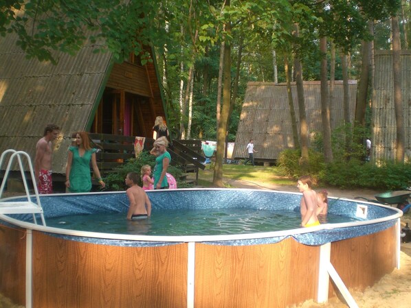 Alberca al aire libre 