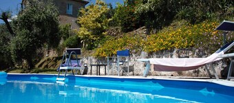 Villa with private pool, 5 minutes drive from the beach of Forte dei Marmi.