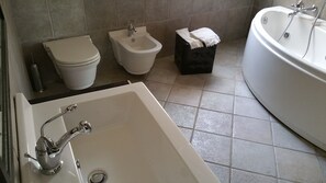 Séchoir à cheveux, serviettes fournies, savon, shampooing