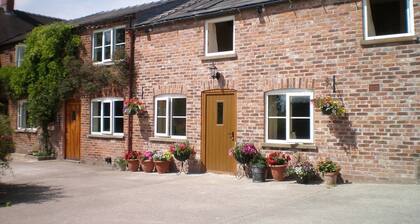 Swallows Barn, set on a working farm in foothills of the Peak District