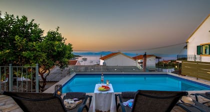 Villa The Antonis: Stunning sea views, A/C, in Gaios Paxos