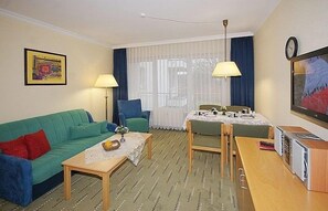 Apartment, 1 Bedroom (C3 - incl. Cleaning Fee 50 EUR) | Living area - Am Schloonsee Haus C (Heringsdorf)