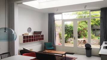 Uitzicht vanuit accommodatie