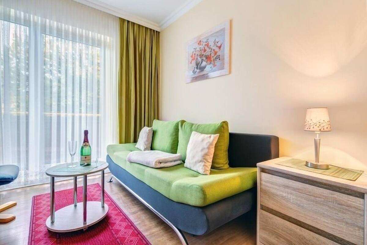Appartement (D5 - incl. Cleaning Fee 45 EUR) | Woonruimte | Flatscreentelevisie