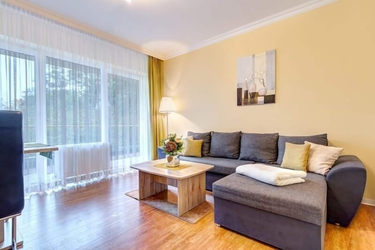 Appartement (D7- incl. Cleaning Fee 50 EUR) | Woonruimte | Flatscreentelevisie