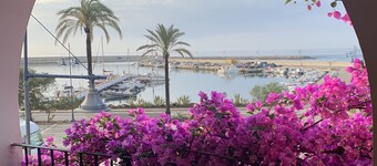 Flott utsikt til havnen!