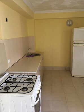Fridge, oven, stovetop, electric kettle - Hotel Nino (Ureki)