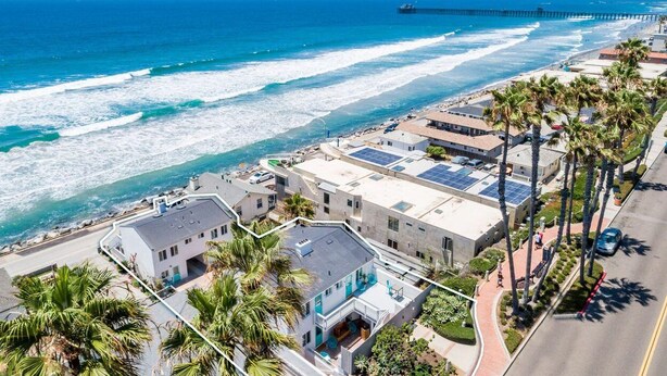 House, Multiple Beds | Aerial view - Pacific Villas: Unit 4 (Oceanside)