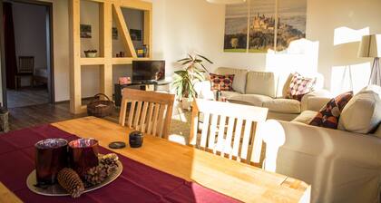 Ferienwohnung in idyllischer Alleinlage und tollem Ausblick