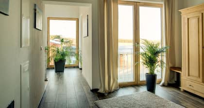 Apartment in an idyllic location and great views