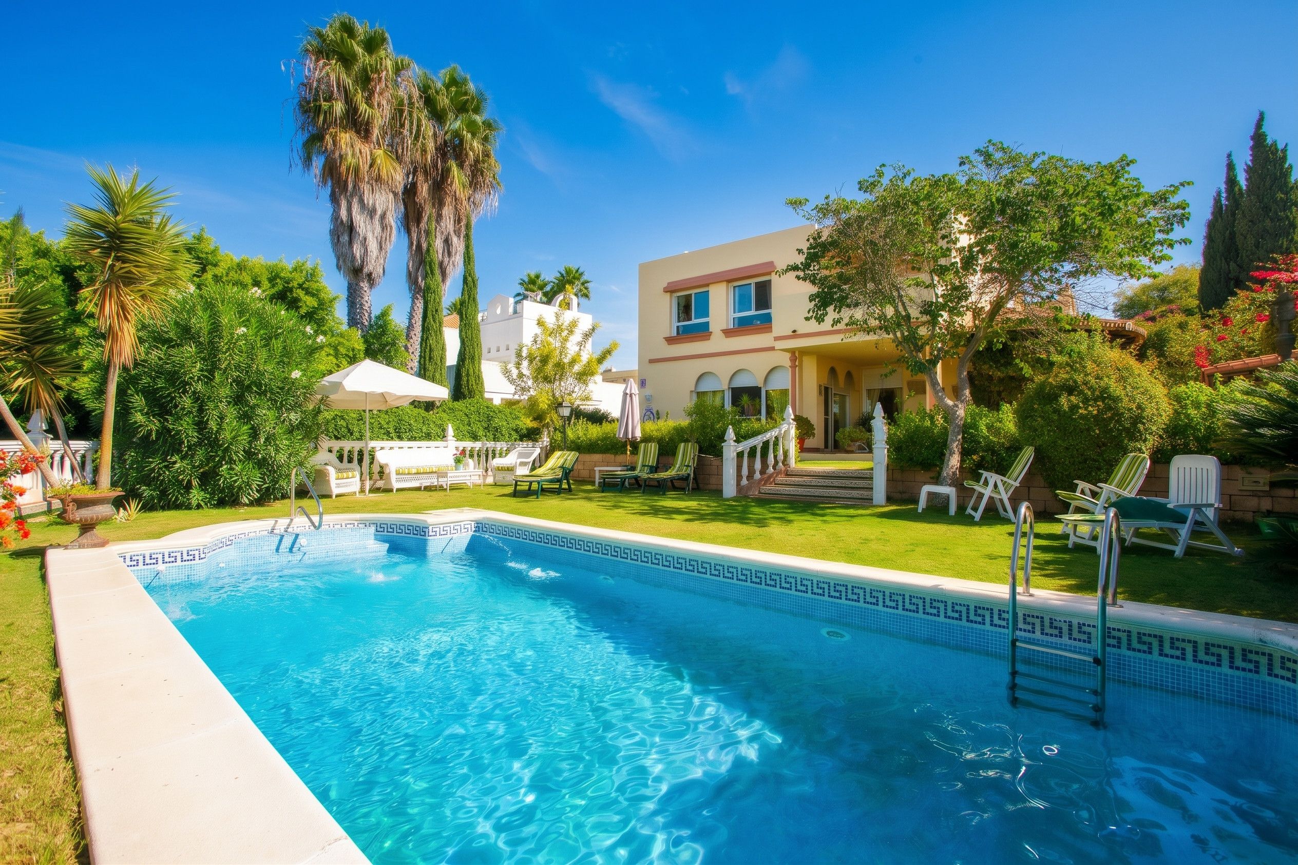 Swimming pool view