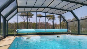 屋内プール、温水プール