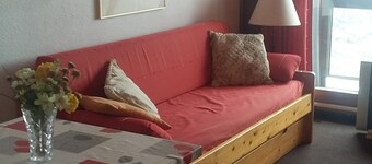 Studio sleeping comfort with views for summer and winter