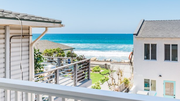 Balcony view - Pacific Villas: Unit 5 (Oceanside)