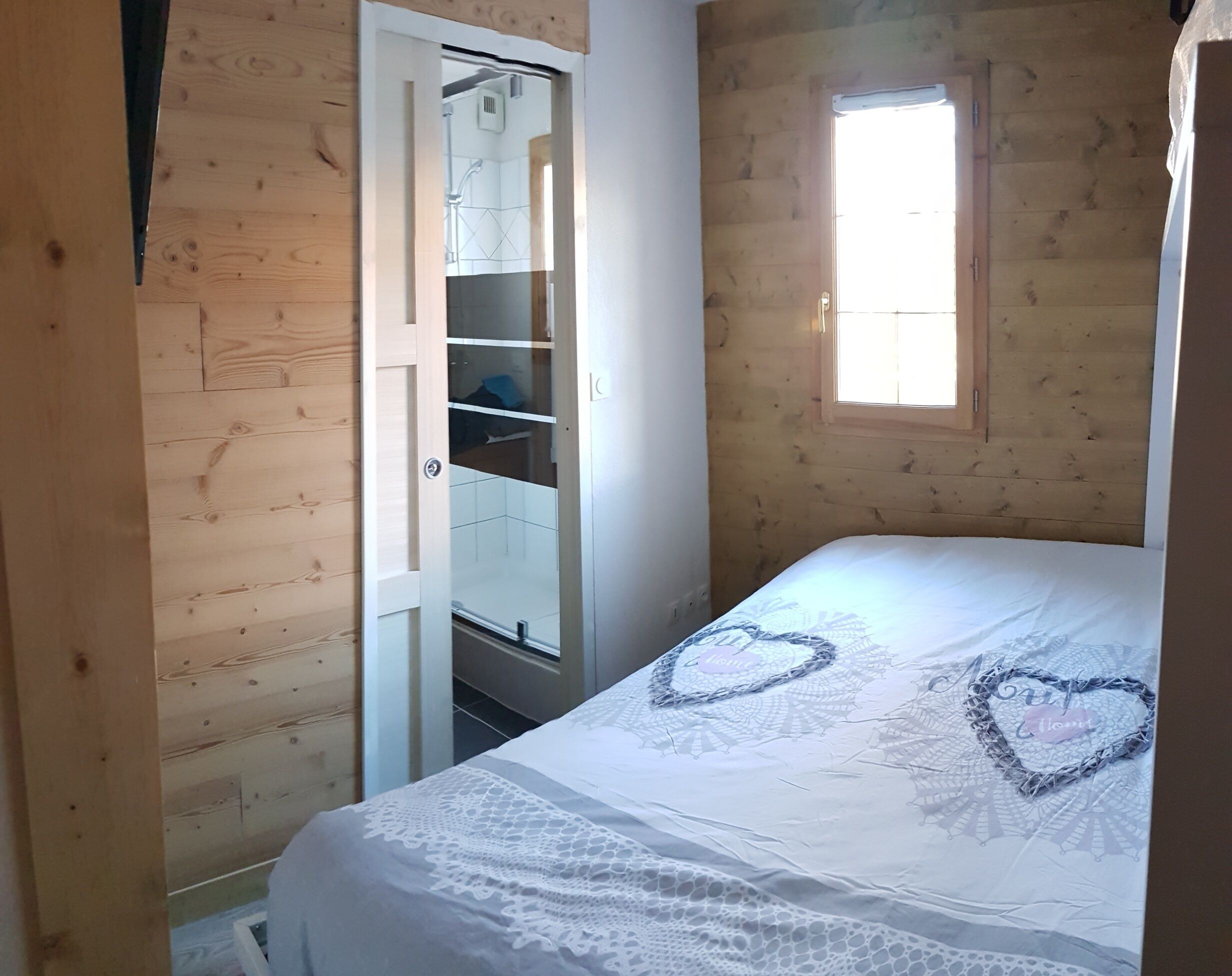 Les deux alpes, near the lake, 4/6 person apartment in chalet