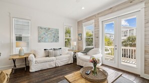 TV - Luxury 4BR Home, Rooftop Deck, BIKES! Walk to Beach & Pool! ~ Sea La Vie at Seacrest Beach on 30A (Panama City Beach)