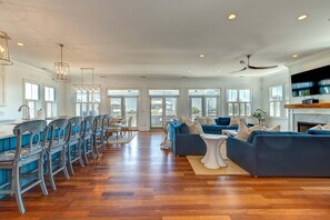 TV - Sunrise Manor,  Putting Green, Pool/hot tub, Elevator, Ocean Views (Isle of Palms)