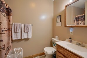 Shower, towels