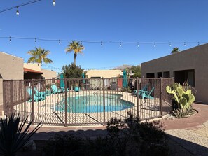 Pool - Desert Morada Casita D: 2 Bedroom 1 Bath Dog Friendly maximum 2-NO OTHER PETS (Tucson)