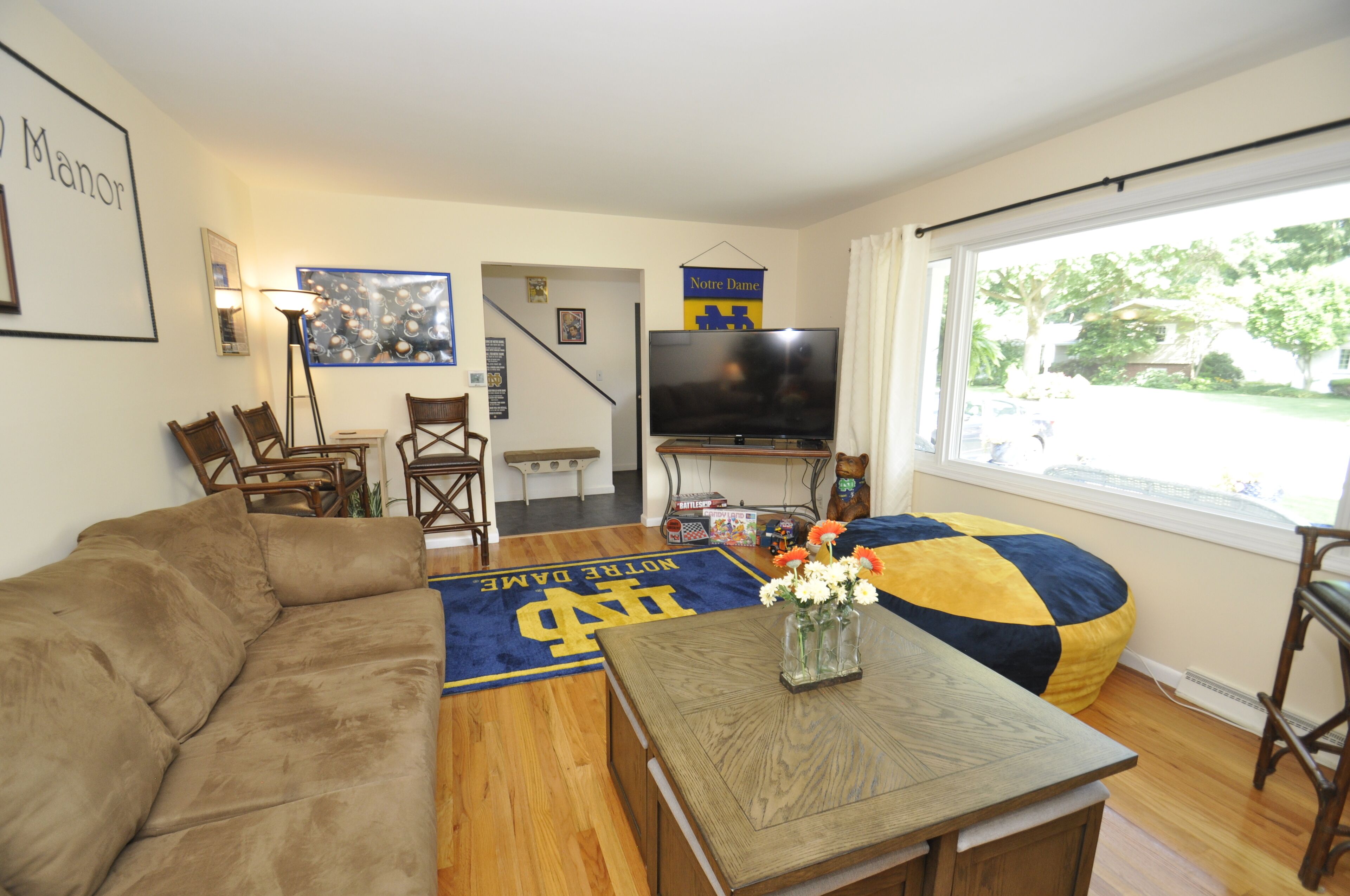 The New Manor, a Notre Dame themed room rental