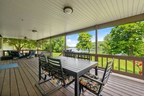 Property grounds - Avalon Villa-Panoramic Lake Views-Hot Tub-Game Room-Kayaks-Canoes-Bikes-Play Grd (Logan)