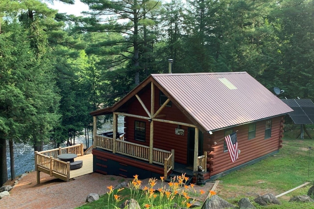 Adirondack/Oswegatchie Riverfront Cabin