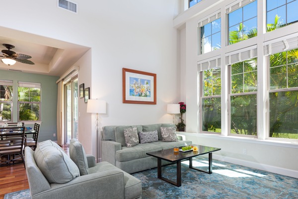 Queen sleeper sofa with 3" gel topper