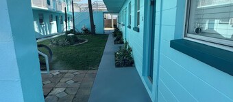 Beach Shack small 1 bedroom condo walk to ocean less than one block away