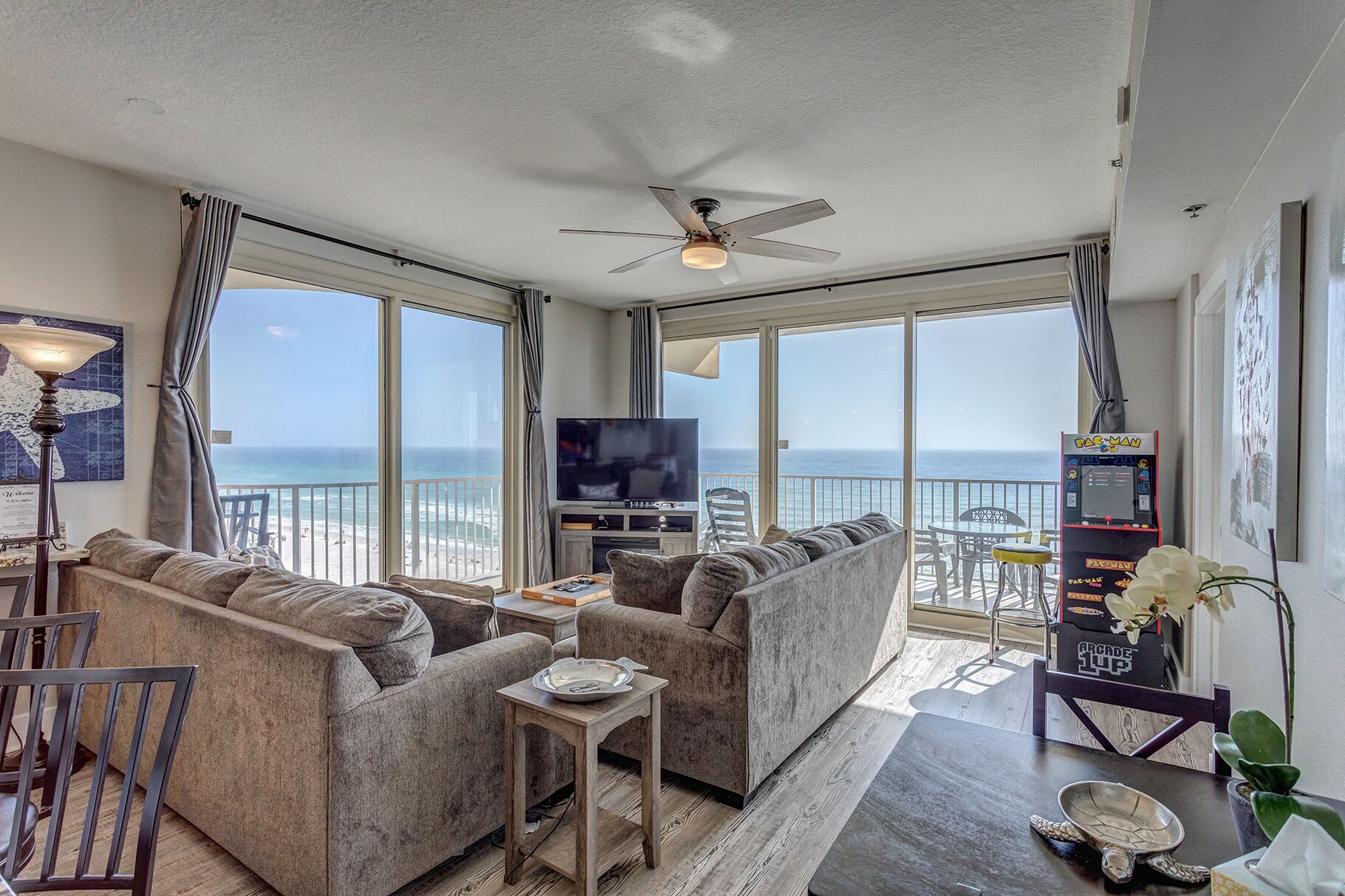 Remodeled VIP Corner Panoramic Oceanfront Condo! Same Floor 2 Reserved Parking spaces.