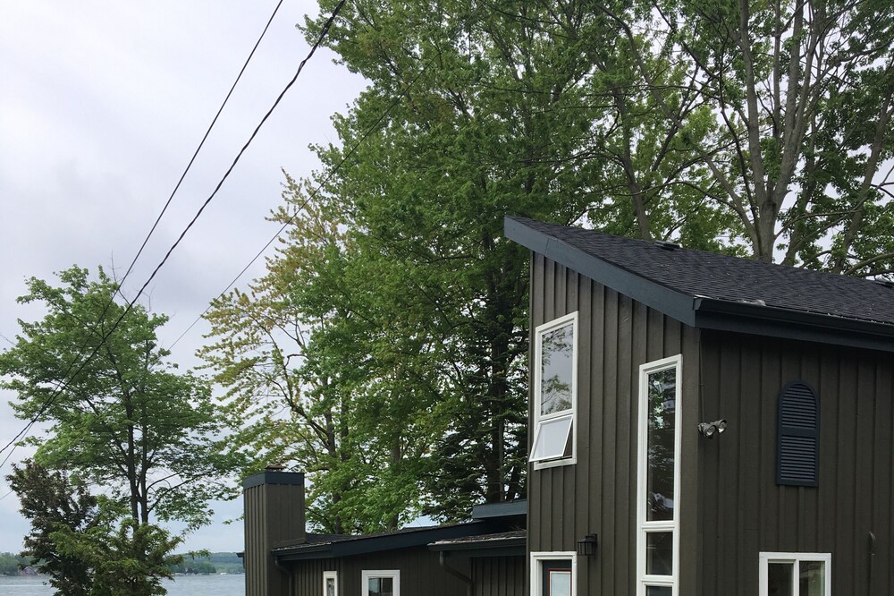 Life is better on Portage Lake. SUMMER FIREWORKS- viewable from House