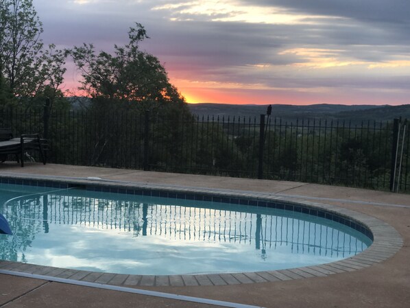 Alberca al aire libre 