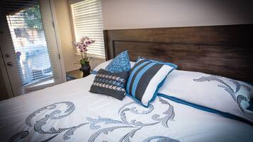 4 slaapkamers, een strijkplank/strijkijzer, wifi, beddengoed