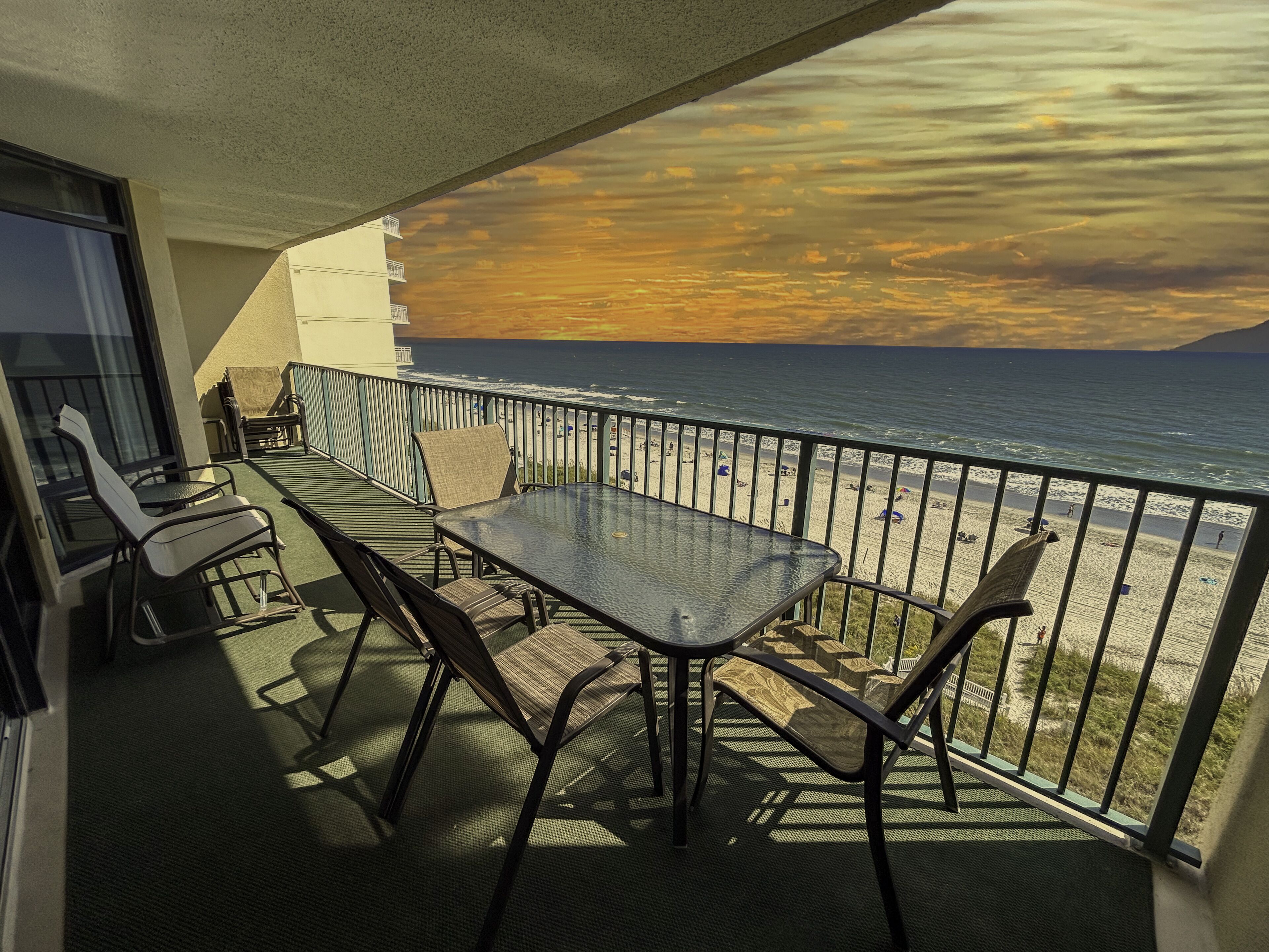 3 bedroom oceanfront condo. Great amenities. FAMILY FUN!