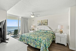 3 bedrooms, WiFi, bed sheets - Modern Oceanfront Condo, Hardwood Floors, Outdoor Pool | Crescent Shores - S 308 (North Myrtle Beach)