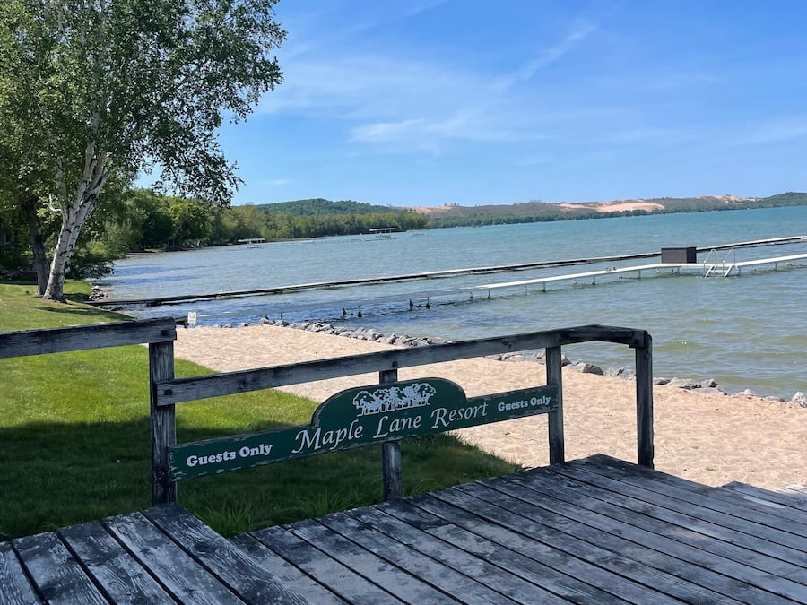 Privat strand i nærheten og kajakkpadling