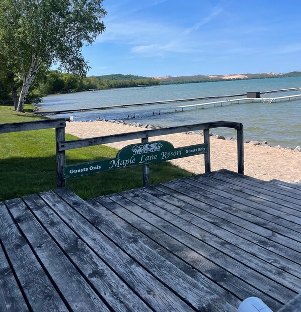 Plage privée à proximité, kayak