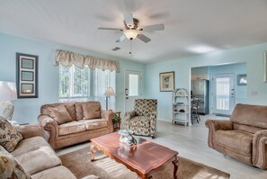 Een smart-tv en een dvd-speler