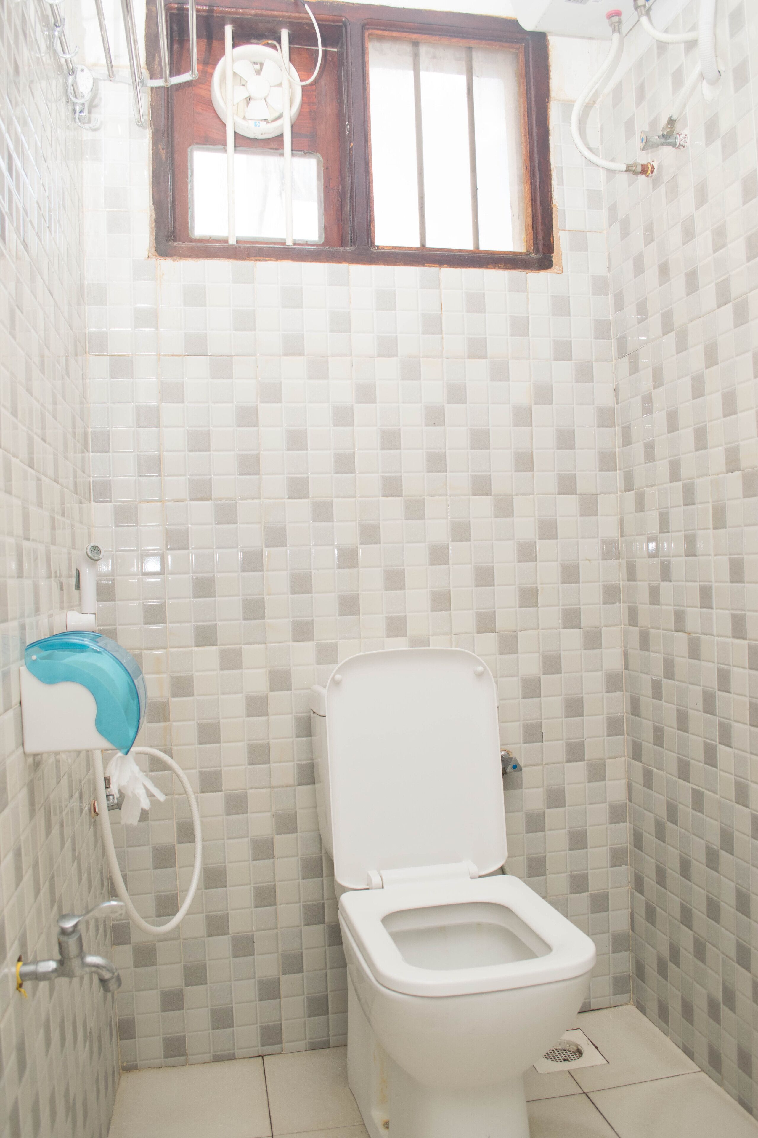 Handtücher, Seife, Toilettenpapier