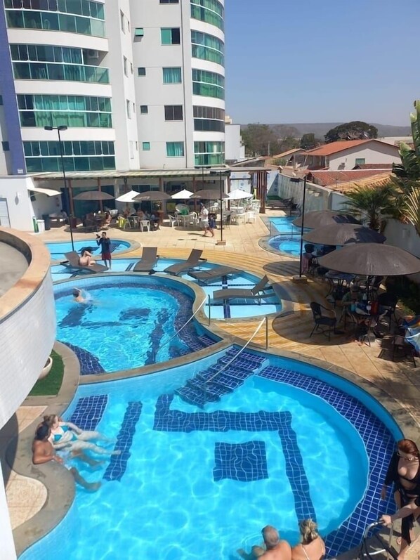 Indoor pool, a heated pool