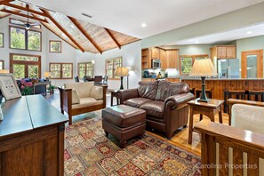 TV, fireplace, table tennis, offices