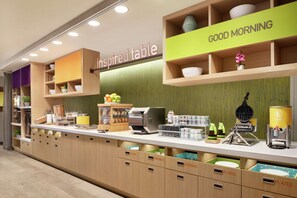 Komplett frokost er inkludert hver dag