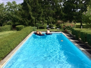 Pool - Large house over two floors with pool and gardens. (Joussé)