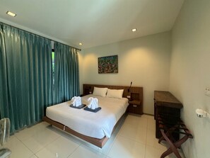 2 Schlafzimmer, Zimmersafe, kostenloses WLAN, Bettwäsche