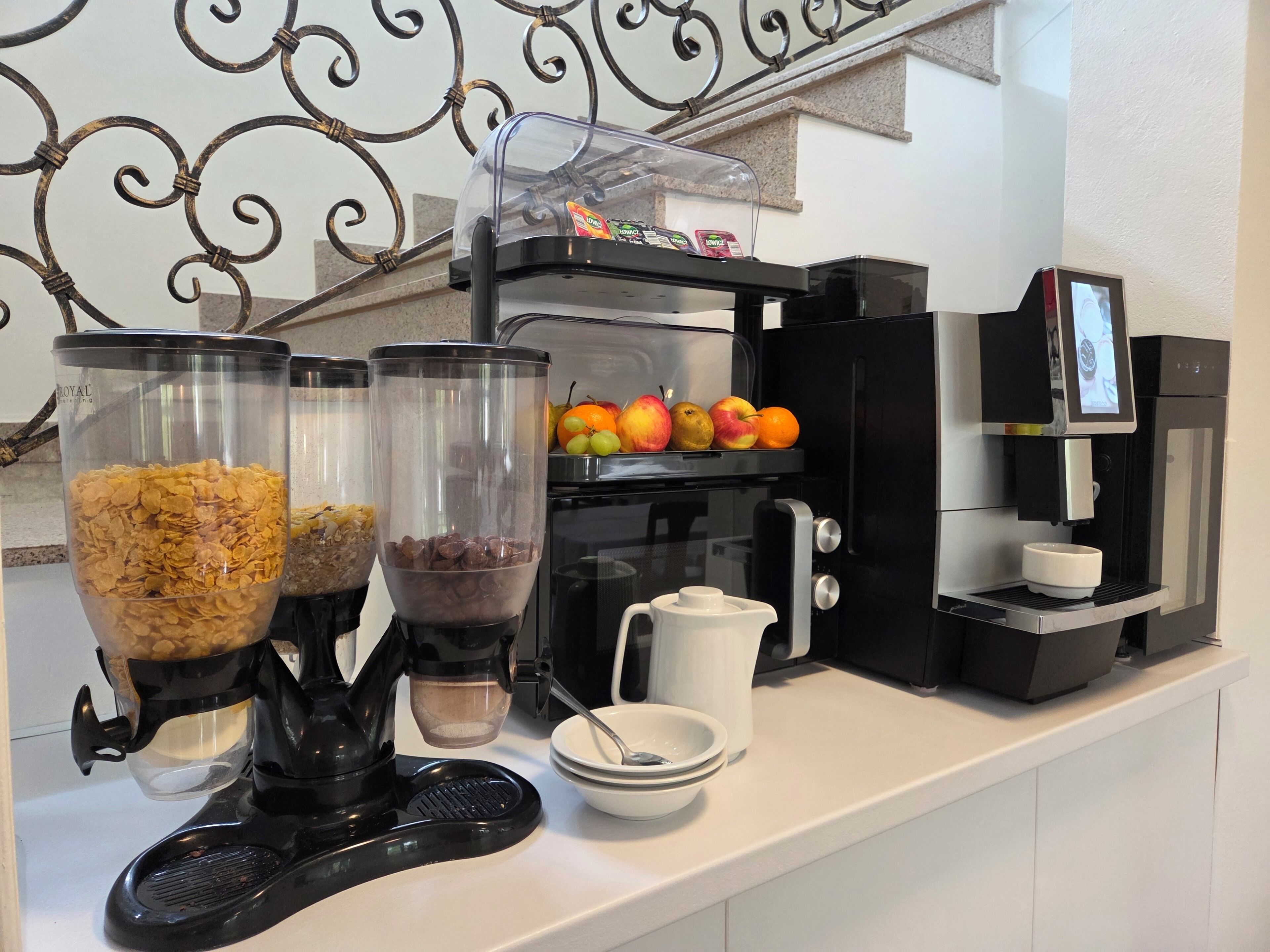 Daily continental breakfast for a fee