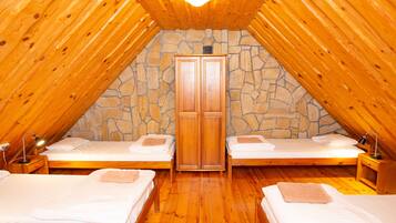 Familie huisje, meerdere bedden (8 persons) | Gratis wifi, beddengoed