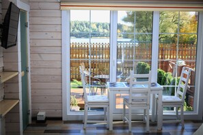 Superior Apartment, Sauna | Down comforters, desk, blackout drapes, iron/ironing board