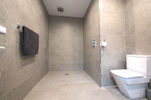 Combined shower/bathtub, hair dryer, towels, toilet paper - Stunning 6 bedroom villa with private pool. Fully wheelchair accessible. (Cartagena)