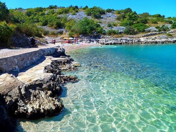 On the beach - Apartments Marija, (13768), Rogoznica, hr (Rogoznica)