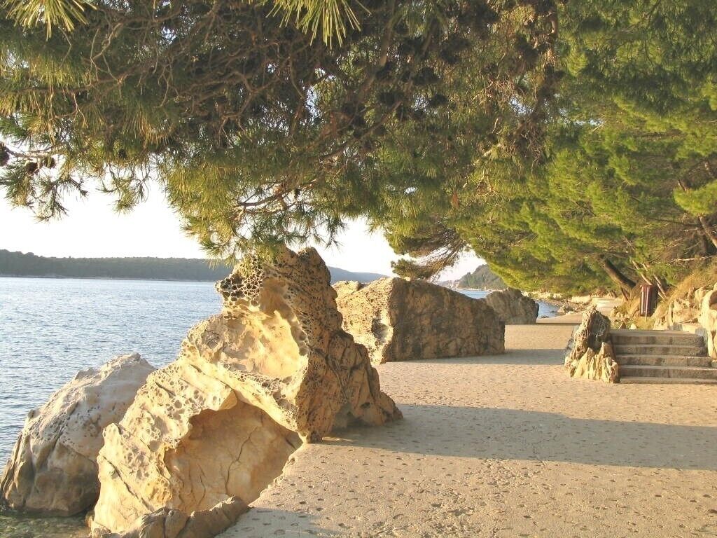 Tæt på stranden
